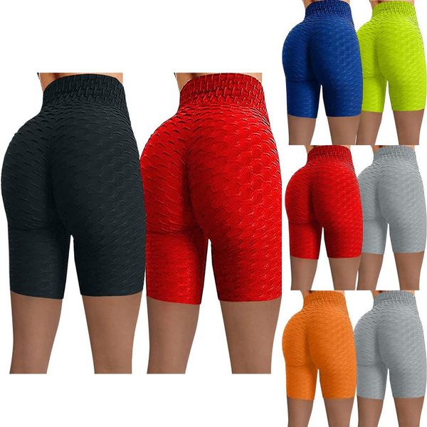 

2pcs high waist workout yoga shorts seamless fitness leggings scrunch buyoga running short sport women gym outfit