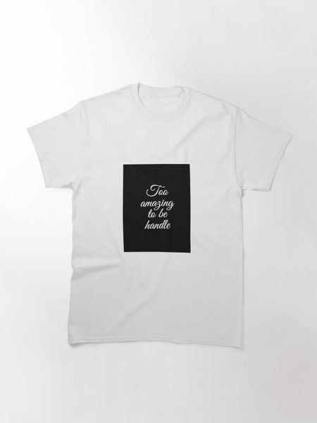 

men's t-shirts amazing classic t-shirt, White;black