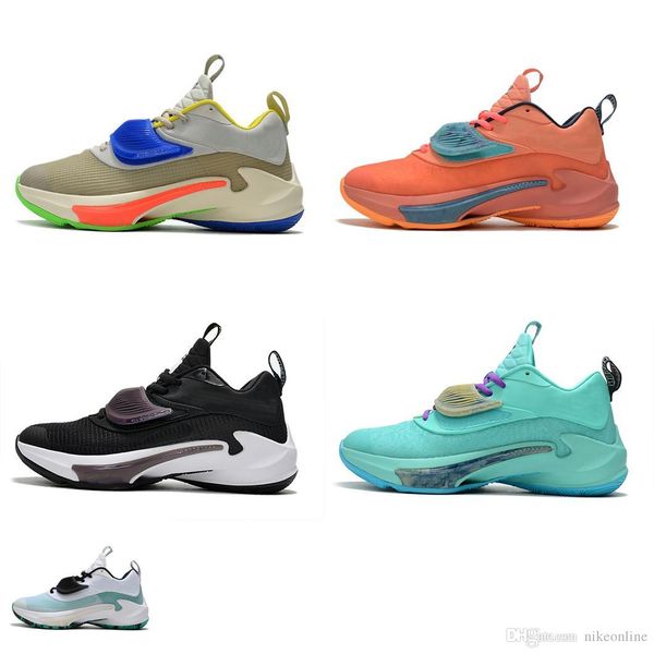 

mens zoom freak 3 basketball shoes kids giannis antetokounmpo ga 3s sneakers mvp project 34s orange green what the lebron 19 tennis with box