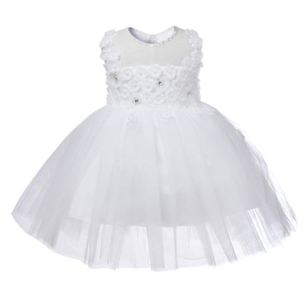 

girl's dresses baby girl dress beaded appliques christening clothes born for baptism 1 year birthday party infantil vestidos, Red;yellow