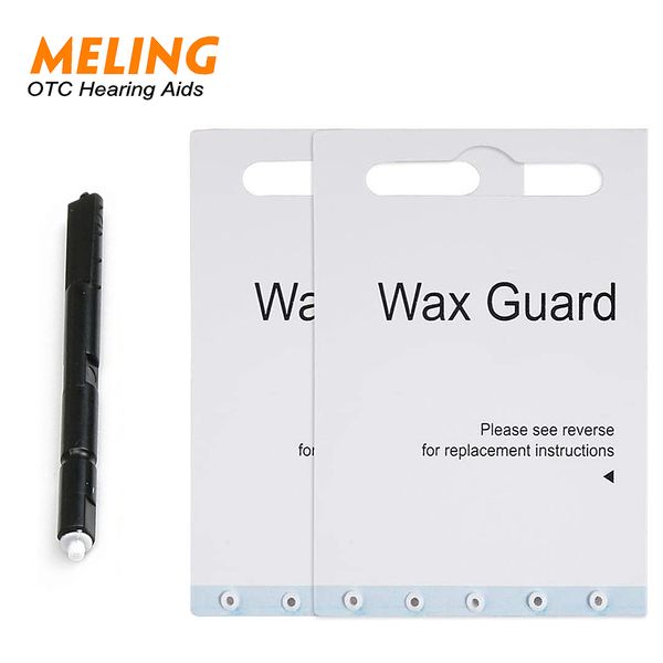 

meling cic hearing aid wax guard filter for phonak widex and resound wax traps hear clear cleaning kit accessoryscouts
