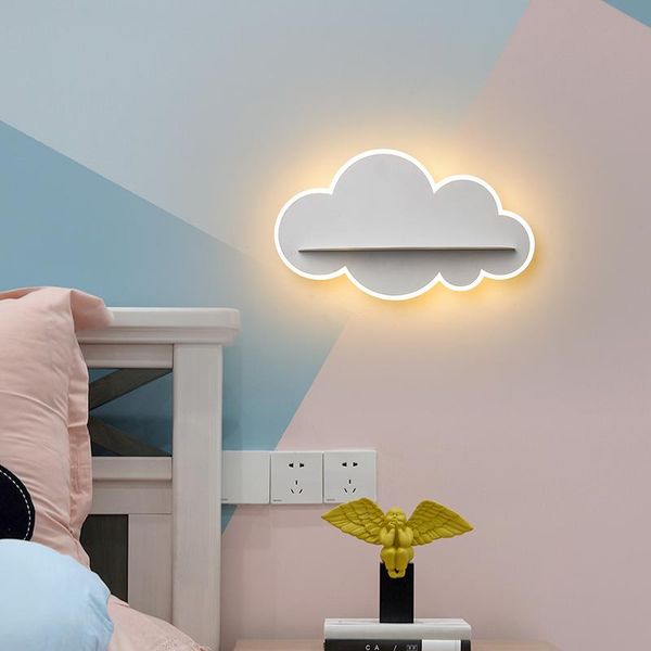 

wall lamp modern led sconce lights for bedside corridor aisle acrylic cloud home