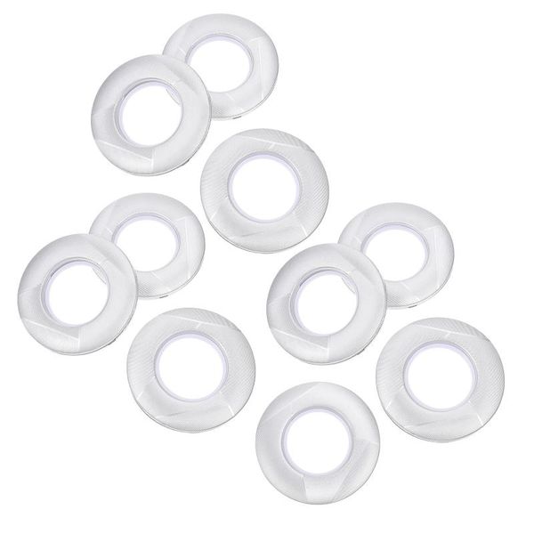 

other home decor 80 pcs curtain rings self-locking roman ring perforated