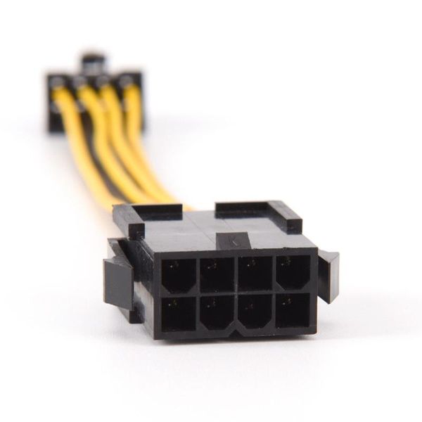 

8-pin cpu power verlengkabel 19cm 8 pin atx eps man-vrouw moederbord extension adapter kabel computer cables & connectors
