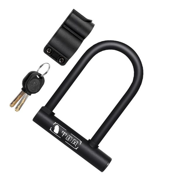 

bike locks key unlocking lock heavy duty u for road mountain commute