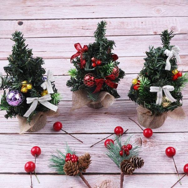 

christmas decorations ornament tree 20cm mini decoration shopping mall ornaments desksmall