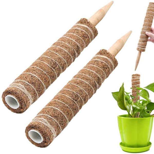 

other garden supplies 30/40/50cm coir pole extension coconut climbing plants stick maintain moisture frame plant support