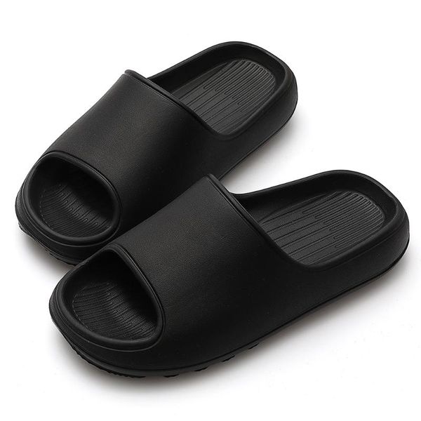 

slippers sippers men platform shoes eva soft indoor slides for anti-slip summer sandals women bathroom shower, Black