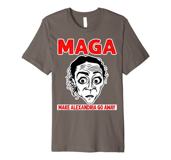 

MAGA Make Alexandria Go Away Ocasio-Cortez Gift Premium T-Shirt, Mainly pictures