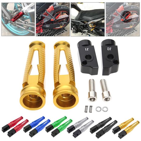 

pedals motorcycle aluminum rear foot pegs pedal passenger footrest for aprilia gpr125 gpr150 apr150-6 cr150