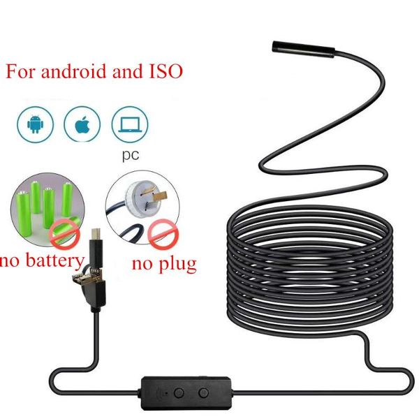 

wifi/usb 8mm cmos borescope water-proof ip66 2m ip cameras