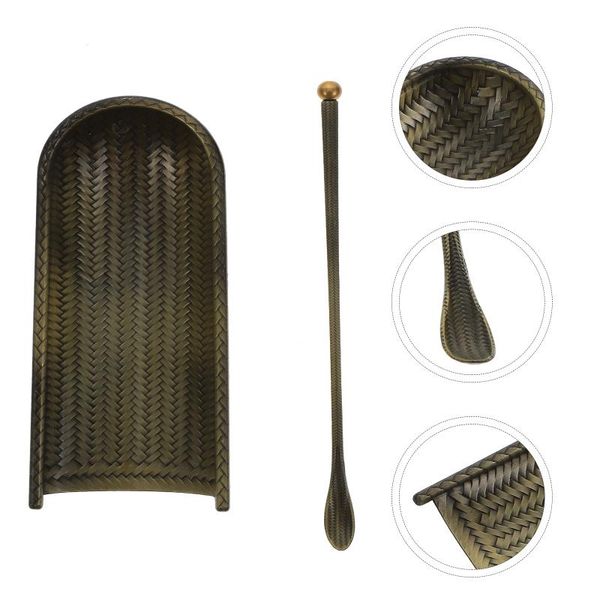 

spoons 1 set alloy tea spoon scoop with needle classical shovel