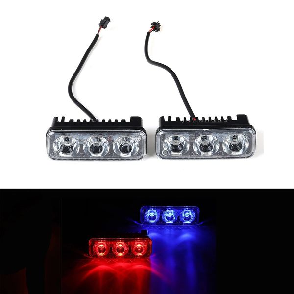 Auto Motorrad Modifikation Tagfahrlicht Superhelles wasserdichtes Hochleistungs-3-LED-Licht