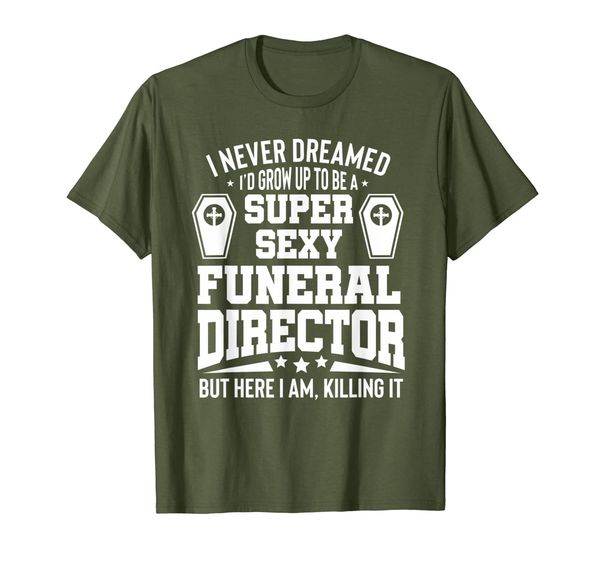

funny mortician shirt super funeral director tee, White;black