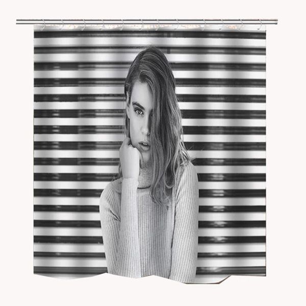 

shower curtains women curtain washable exterior door waterproof fabric bathroom