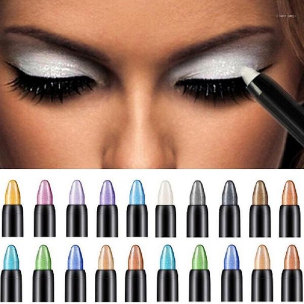 

fashion professional eye shadow pen for girls women makeup eyeshadow beauty highlighter pencil 116mm maquillage1