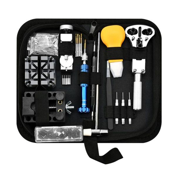 

professional hand tool sets 149pcs watchmaker watch repair kit opener remover case spring bar link pin pry screwdriver clock parts#22