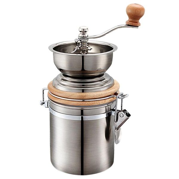 

manual coffee grinders 2021 est portable grinder with adjustable ceramic burr stainless steel