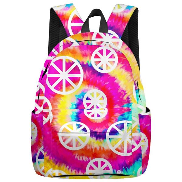 

backpack boys girls school bookbag color pattern casual travel simple men and women