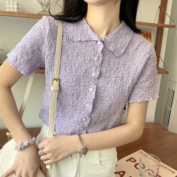 

t-shirt t-shirt 1688 spring summer 2021 new korean loose soft wind short sleeve shirt women's fashion, White