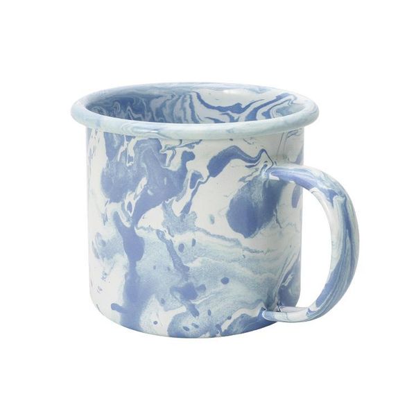 

creative flow color enamel cup mug mugs
