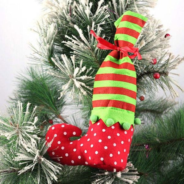 

christmas decorations bags dress wave point wizard socks candy bag gift home party decor 5zhh164