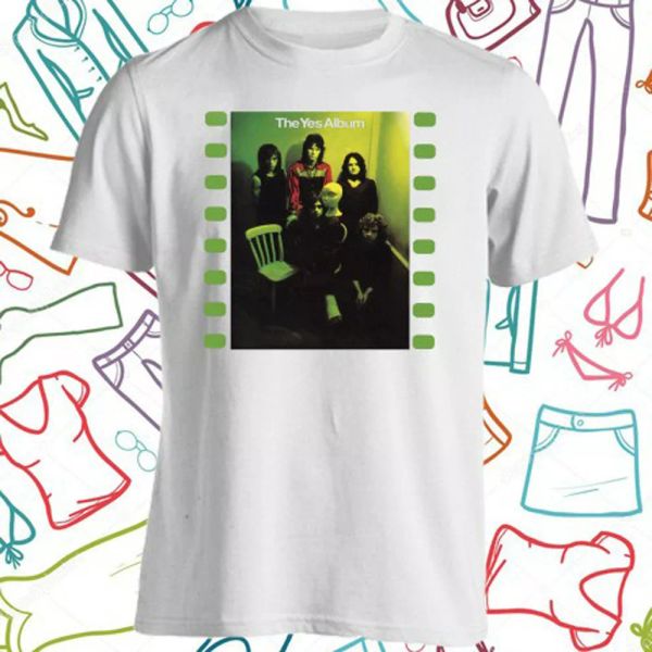 

yes the yes logo men's white t-shirt size s to 3xl, White;black