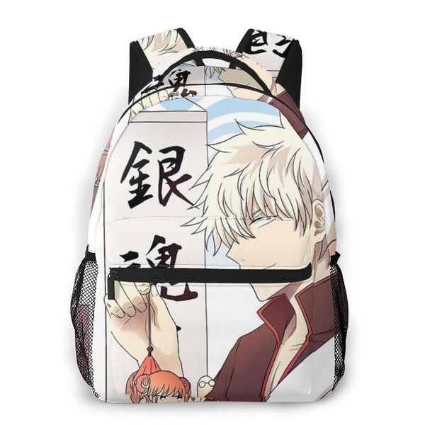 

backpack 2021 back to school gintama chibis kawaii cool boy girl travel