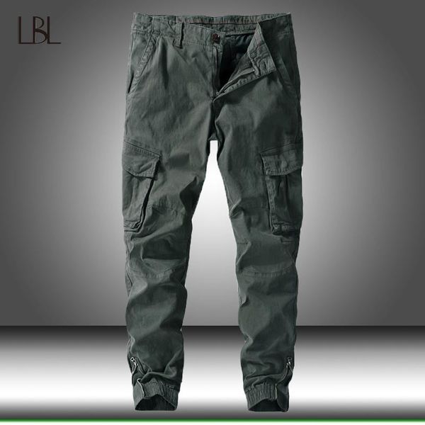 

men's pants military tactical cargo men breathable swat army combat trousers male work joggers outdoor multi-pocket sweatpants, Black