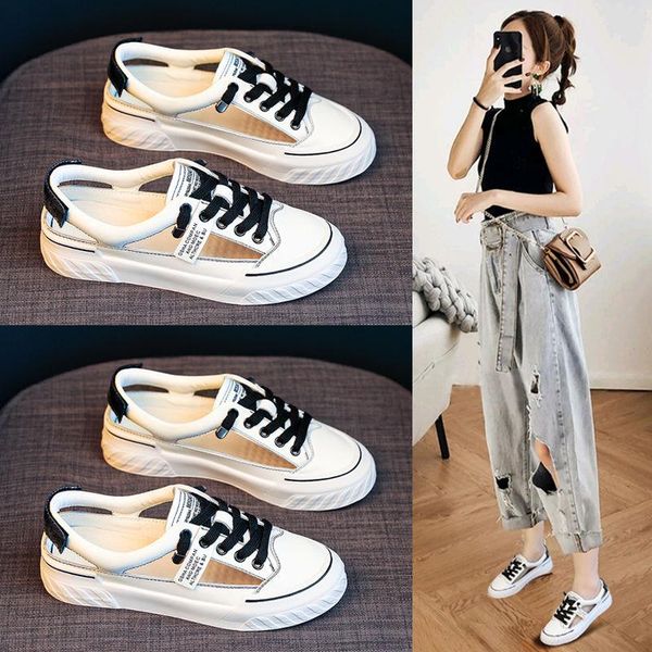 

sandals sports women ins summer student female women's casual shoes designer thick flat, Black
