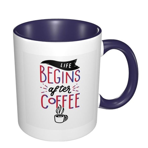 

mugs ceramic cup classic curved cup, with smooth curve and high temperature resistant frosted coffee gift 330ml.