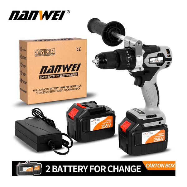 

21v strong power cordless brushless cordless impact drill kit with low price sale