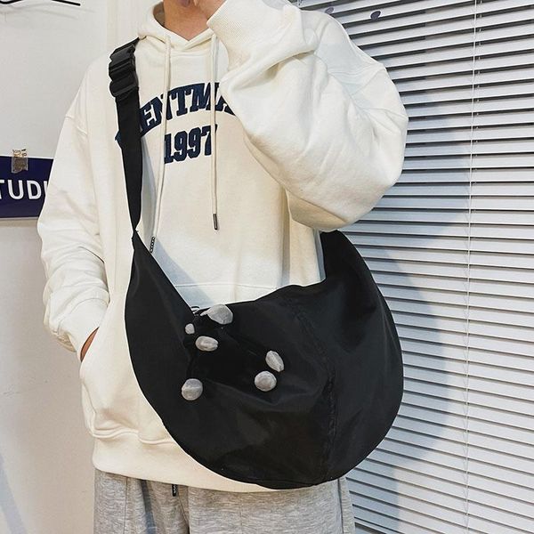 

evening bags fashion casual crossbody bag waterproof polyester shopping large capacity big tote handbag soft lightweight daily