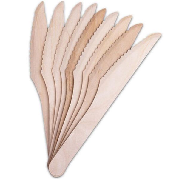 

dinnerware sets disposable tableware wooden cake dessert western-style cutlery personalized party knive