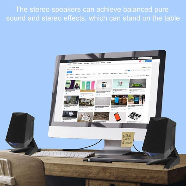 

deskaudio speaker intelligent noise reducing portable usb lapstereo tablet computer accessories combination speakers