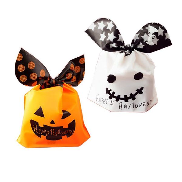 

gift wrap 50pcs /lot halloween party decorations candy boxes witch cute pumpkin gifts trick or treat kids favors sugar bags supplies