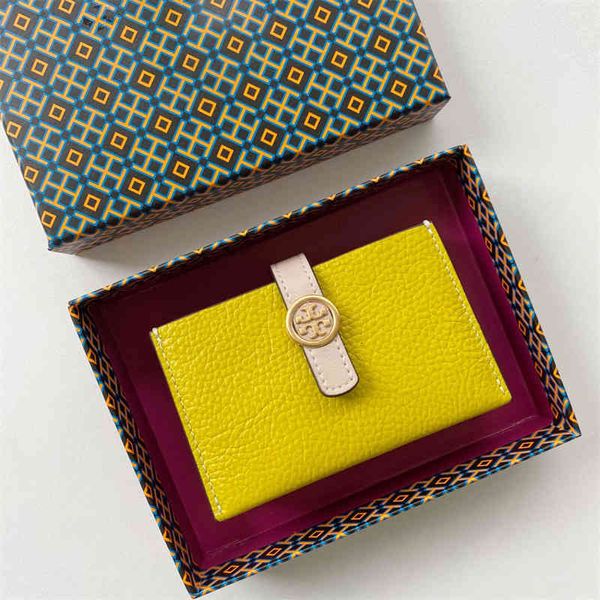 

tb new card certificate bag, litchi grain cow leather organ bag multi clip, practical, compact and convenient