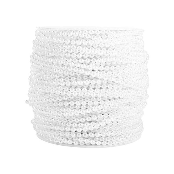 

chair covers 50m faux pearl bead string garland wedding tables party decorations celebrations