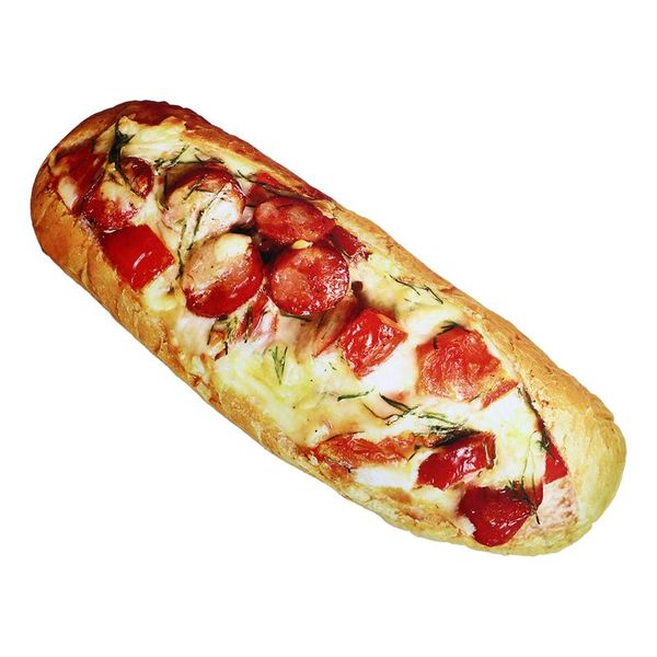 

pillow 1 pc durable bread shape ensures comfortable cotton cushion for indoor car interior