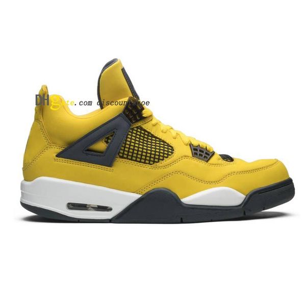 

4 ls yellow basketball shoes mens 4s sneakers 314254 702