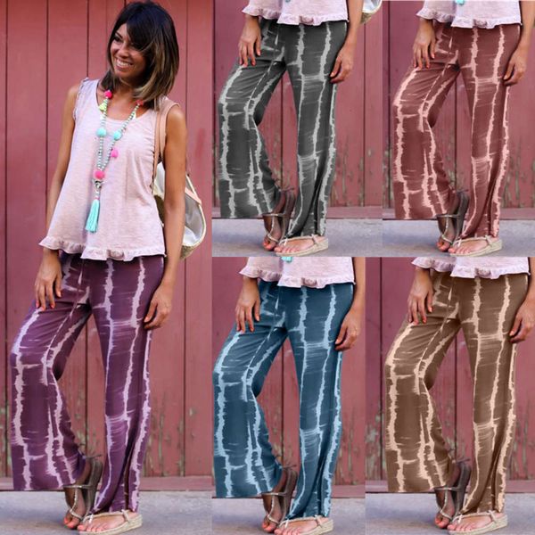 

t-shirt women's loose casual straight length pants 6c5x, White