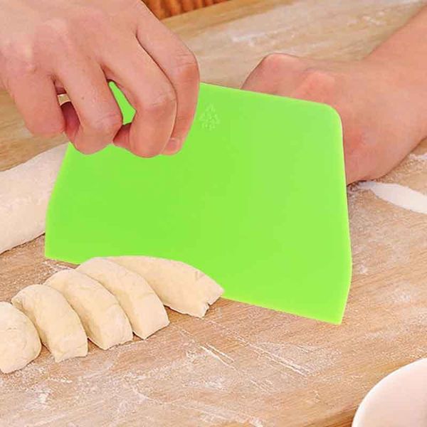 

baking & pastry tools dough cake cutter slicer spatula kitchen accessories diy smoother cream scraper portable pasty cutters tool
