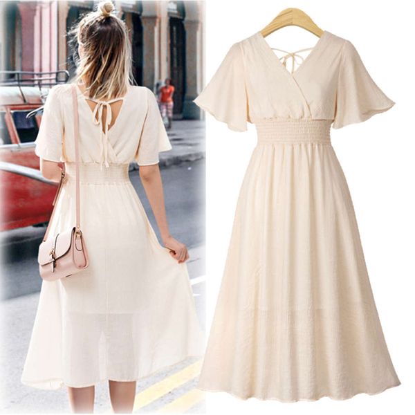 

large v-neck large, White;black