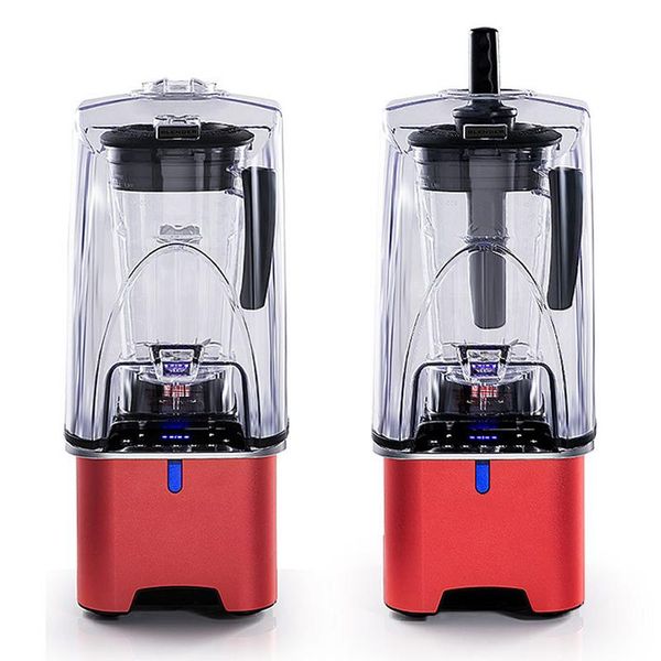 

juicers q9 multifunctional ice crusher smoothie machine with soundproof cover commercial milk tea shop fruit juice crushed squeezing