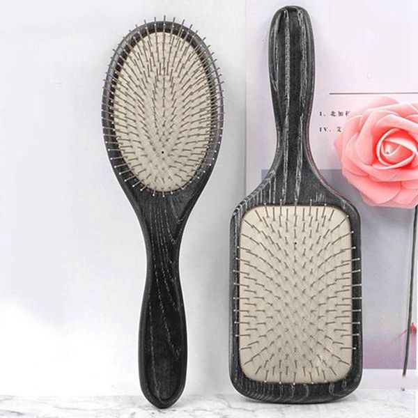 

hair brushes brush detangler massage comb hairbrush for dry/wet, Silver