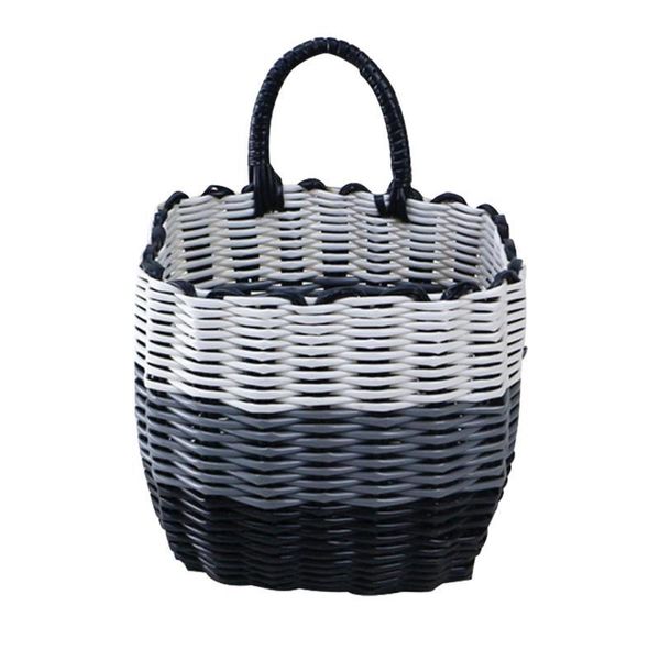 

imitated rattan child bike basket washable balance (random color) storage baskets