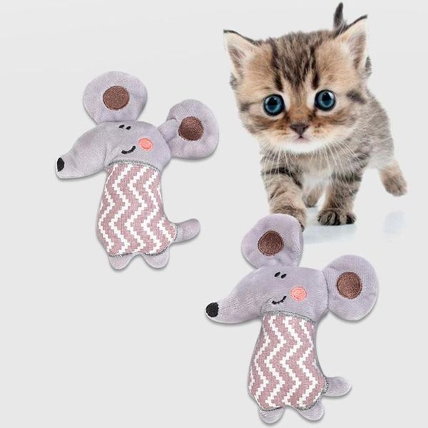 

cat toys 5pcs pet plush mouse rat doll catnip fun scratch resistant bite chewing toy supplies