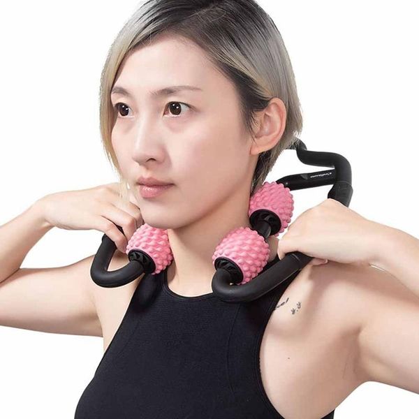 

accessories 4-point ball hand arm roller massage stick pressure trigger point tool deep tissue massager