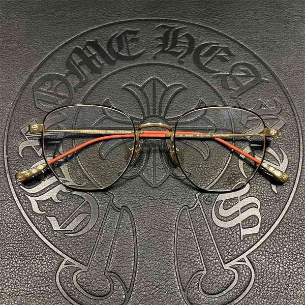 

70% off online store pure titanium high bridge crowe heart eyeglass frame polygon ultra light net red same fashion glasses short sighted siz, White;black