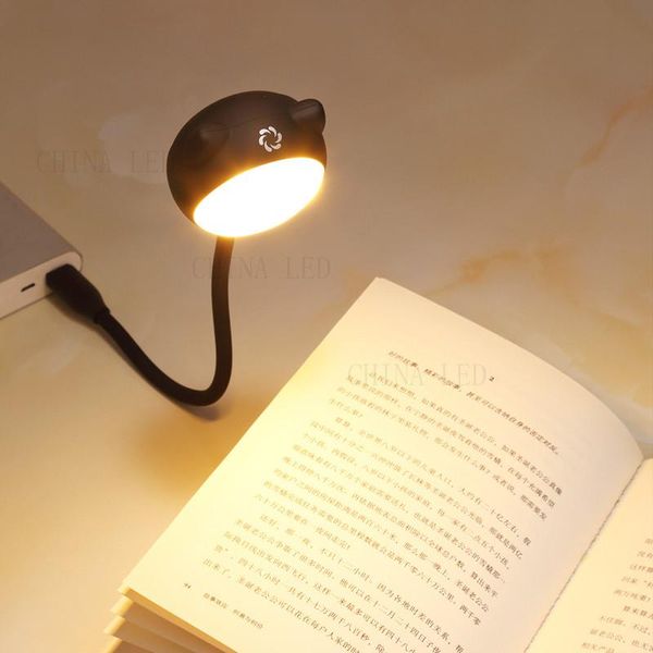 

night lights led usb light 3w 4color bluetooth speaker wireless touch speakers adjustable dimmable eye protection table cute lamp